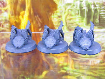 3pc Giant Spiders Set Mini Miniatures 3D Printed Resin Model Figure 28/32mm