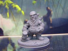 Sailor Pirate Mechanic Gnome Mini Miniature 3D Printed Model 28/32mm Scale