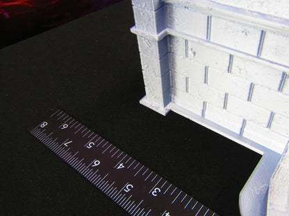 Large Tomb Underground Crypt Entrance for Graveyard / Cemetery Scatter Terrain