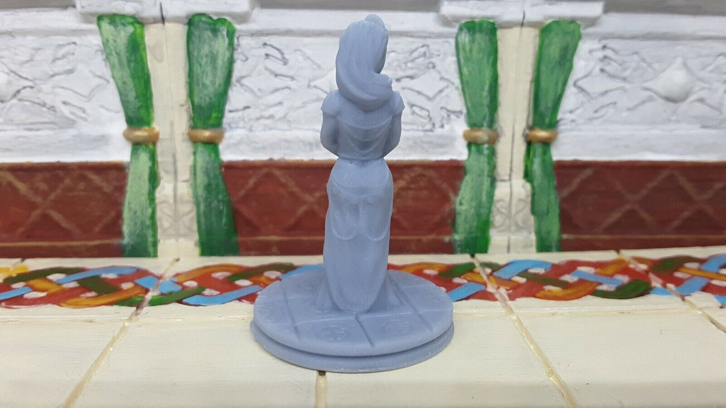 Human Princess Mini Miniature Figure Tabletop Gaming 28-32MM Resin 3D Printed