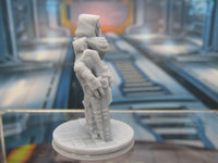 
              Assassin Droid Sniper Robot Mini Miniature 3D Printed Figure Model
            