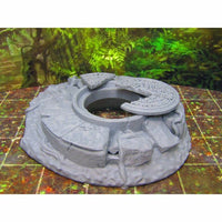 
              Ancient Jungle Ruined Altar Underground Entrance Scenery Scatter Terrain Props
            