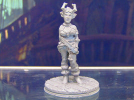 Demon Touched Female Pirate Dual Wielding Mini Miniature Figure 3D Printed Model