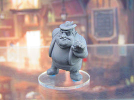 Crooked Human Merchant Trader Mini Miniature Figure 3D Printed Model 28/32mm