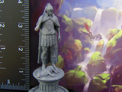 Roman Style Statue Monument Scatter Terrain Scenery Mini Miniature Model