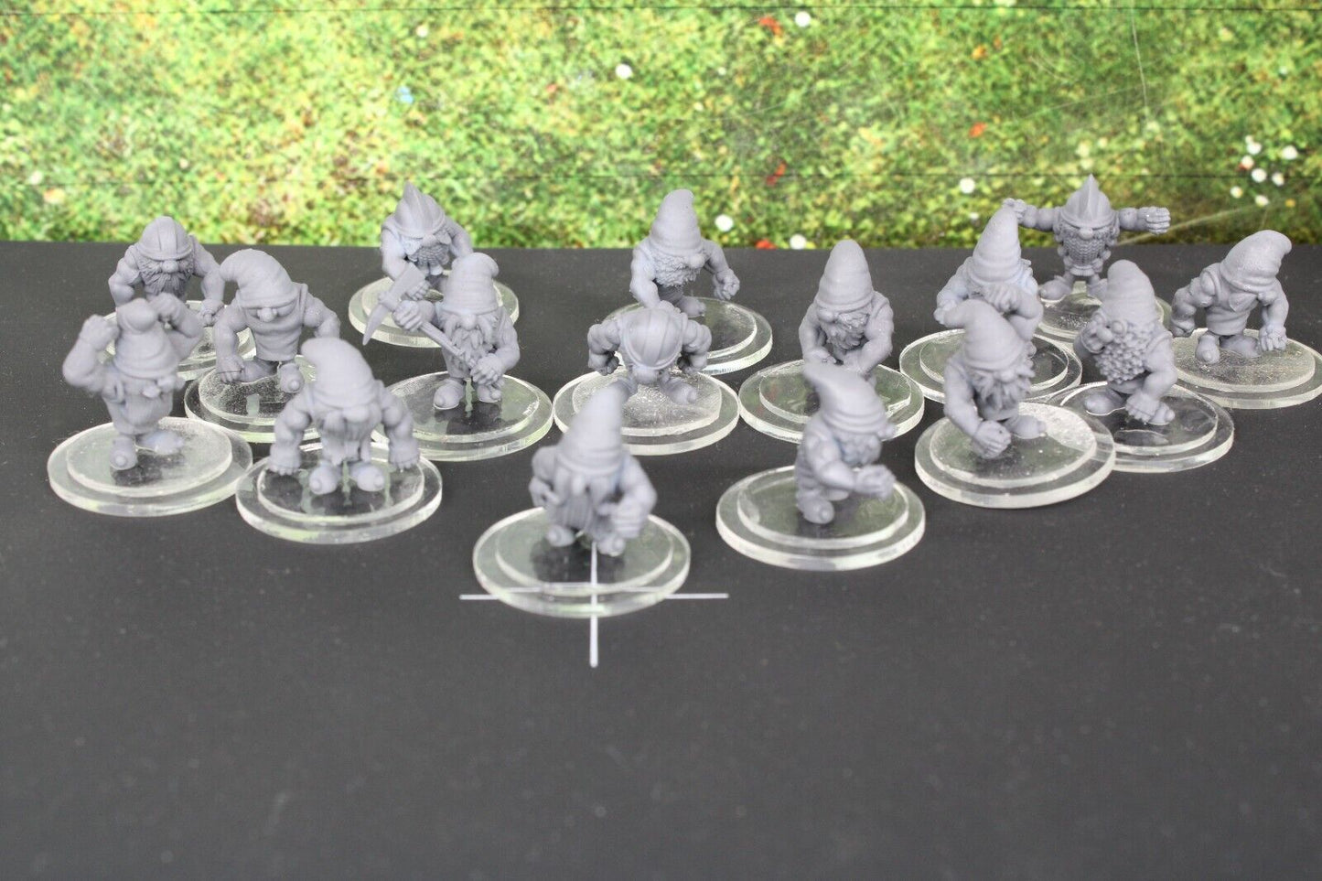 16pc Dwarven Team Mini Miniature Player Tabletop Blood Fantasy Football Bowl