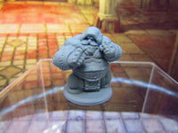 
              Dwarven Bar Room Brawler Boxer Fighter Mini Miniature Dwarf 3D Printed Model
            