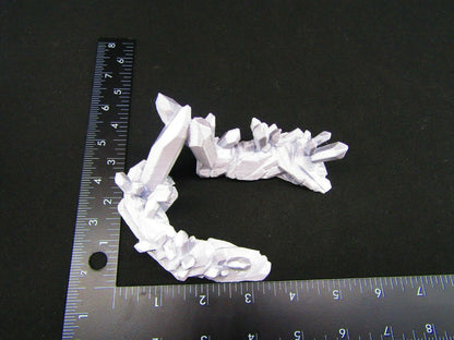 5pc Crystal Stalagmite Scatter Terrain Scenery 3D Printed Mini Miniature Model