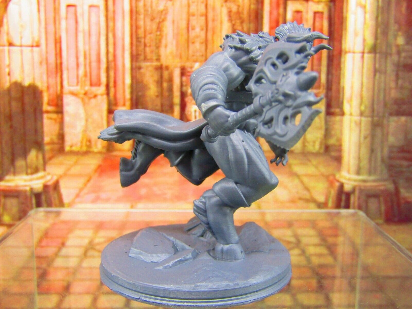 Minotaur Greek Mythology Bull Man Mini Miniature Figure 3D Printed Model 28/32mm