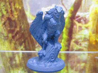 Bird Faced Harpy Perched Mini Miniature Figure 3D Printed Model 28/32mm Scale