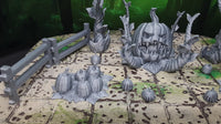 
              14 Piece Patchmaster Pumpkin King Monster Encounter Miniature Model UNPAINTED 28mm Scale RPG Fantasy Games Dungeons & Dragons 3D Printed
            