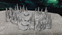 
              5 Piece Cavern Cave Stalagmite Pool 28mm Scale Fantasy Scatter Terrain Model for RPG Tabletop Fantasy Games Dungeon's & Dragons 3D Printed
            