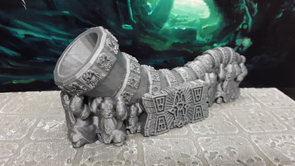 Dwarven Great Horn Miniature Model UNPAINTED 28mm Scale Fantasy Scatter Terrain for RPG Tabletop Fantasy Games Dungeons & Dragons 3D Printed