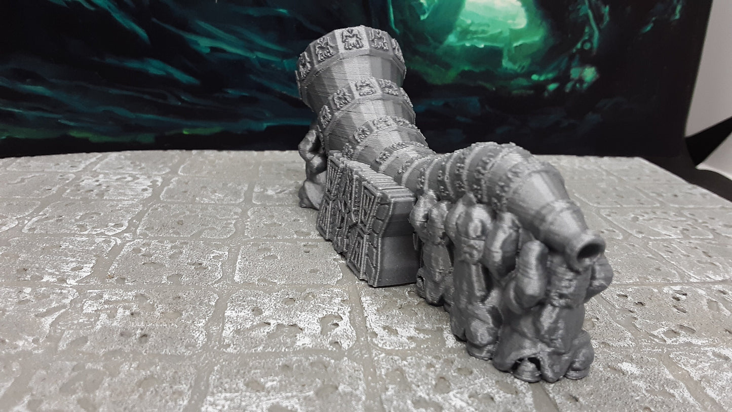 Dwarven Great Horn Miniature Model UNPAINTED 28mm Scale Fantasy Scatter Terrain for RPG Tabletop Fantasy Games Dungeons & Dragons 3D Printed