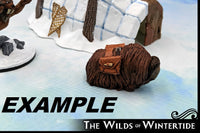 
              Pack Yak Lot of 3 28mm Scale Figure for RPG Fantasy Games Dungeons & Dragons 3D Printed EC3D Wilds of Wintertide Mini Miniature Model
            