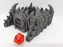 Dungeon Cell Prison Slave Pen Scatter Terrain Scenery Dungeons & Dragons 3D Printed Mini Miniature Model Den of Alien Evil