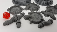 
              9 Piece Experimental Test Brain Growth Pools Monster Encounter Scatter Terrain Scenery Dungeons & Dragons Sci Fi 3D Printed Mini Miniature
            