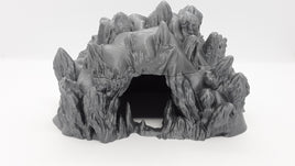 Mountain Ice Cave Scatter Terrain Scenery 28mm Dungeons & Dragons 3D Printed Mini Miniature Model Wilds of Wintertide Winter Snow