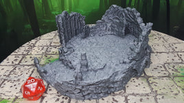 Ruined Shrine Scatter Terrain Scenery 28mm Dungeons & Dragons 3D Printed Mini Miniature Model Tabletop War Gaming Wilds of Wintertide