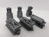 
              6 Piece Dissection Tables and Containment Tubes Scatter Terrain Scenery Dungeons & Dragons or Sci Fi 3D Printed Mini Miniature Model
            