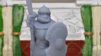 
              Palace Soldier Guard Spearman Mini Miniature Figure for Tabletop Fantasy Games Dungeons & Dragons 3D Printed Resin Empire of Scorching Sand
            