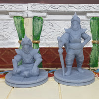 
              Arabian Prince Sitting and Standing Mini Miniatures Figure Tabletop Fantasy Games Dungeons & Dragons 3D Printed Resin Empire Scorching Sands
            