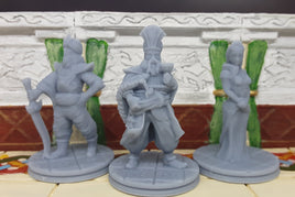 Arabian King Prince and Princess Mini Miniatures Figure Tabletop Fantasy Games Dungeons & Dragons 3D Printed Resin Empire of Scorching Sands