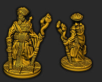 
              Chancellor Vizier Arabian Themed Mini Miniatures Figure Tabletop Fantasy Games Dungeons & Dragons 3D Printed Resin Empire of Scorching Sands
            