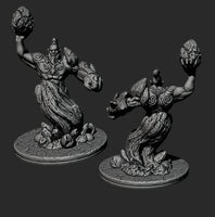 
              Earth Genie Djinn With Lamp Mini Miniatures Figure Tabletop Fantasy Games Dungeons & Dragons 3D Printed Resin Empire of Scorching Sands
            