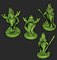 
              Anubis Warrior w/ Poleaxe & Khopesh Mini Miniatures Figure Tabletop Fantasy Games Dungeons Dragons 3D Printed Resin Empire Scorching Sand
            