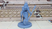 
              Anubis Warrior w/ Poleaxe & Khopesh Mini Miniatures Figure Tabletop Fantasy Games Dungeons Dragons 3D Printed Resin Empire Scorching Sand
            