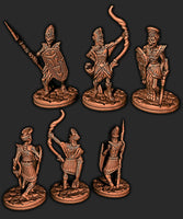 
              Undead Zombie Mummy Spearman Guard Mini Miniatures Figure Tabletop Fantasy Games Dungeons & Dragons 3D Printed Resin Empire Scorching Sands
            