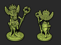
              Undead Zombie Mummy Pharaoh King Mini Miniatures Figure Tabletop Fantasy Games Dungeons & Dragons 3D Printed Resin Empire of Scorching Sands
            