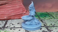 
              Catfolk Seer Fortune Teller Mini Miniature Figure for RPG Fantasy Games Dungeons & Dragons 3D Printed Resin Empire of Scorching Sands
            