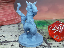 Catfolk Guide Fortune Teller Mini Miniature Figure for RPG Fantasy Games Dungeons & Dragons 3D Printed Resin Empire of Scorching Sands