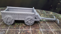 
              Horse & Wagon Cart Set 28mm Scale Fantasy Terrain Tile Decoration Model for RPG Tabletop Fantasy Games Dungeon's and Dragons 3D Printed
            