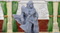 
              Female Hero Arabian Fighter Warrior Mini Miniature Figure Tabletop Gaming Games Dungeons & Dragons 3D Printed Resin Empire of Scorching Sand
            