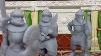 
              3x Palace Soldier Guards Mini Miniatures Figure for Tabletop Fantasy Games Dungeons & Dragons 3D Printed Resin Empire of Scorching Sands
            