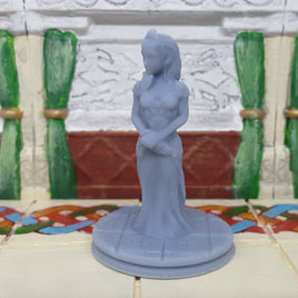 Human Princess Mini Miniatures Figure Tabletop Fantasy Games Dungeons & Dragons 3D Printed Resin Empire Scorching of Sands