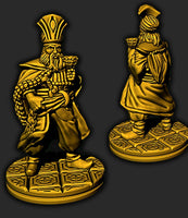 
              Human King Sultan Arabian Themed Mini Miniatures Figure Tabletop Fantasy Games Dungeons & Dragons 3D Printed Resin Empire of Scorching Sands
            