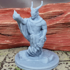 Efreeti Ifrit Demon Encounter Mini Miniatures Figure Tabletop Fantasy Games Dungeons & Dragons 3D Printed Resin Empire of Scorching Sands
