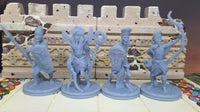 
              Undead Zombie Mummy Warriors & Pharaoh Mini Miniatures Figure Tabletop Fantasy Games Dungeons Dragons 3D Printed Resin Empire Scorching Sand
            