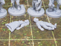 
              8 Piece Werewolves, Victims, and Hunters Miniature Mini 3D Printed Resin Model 28/32mm Scale RPG Fantasy Games Dungeons & Dragons Tabletop
            