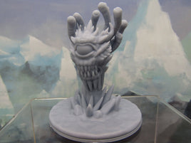 Eye of Frost Ice Eye Monster 28mm Scale Figure RPG Fantasy Games Dungeons & Dragons 3D Printed Mini Miniature Model Wilds of Wintertide