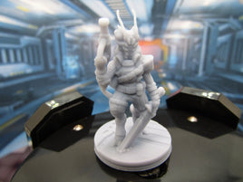 Alien Insectoid Warrior Mini Miniature Scatter Terrain Scenery 3D Printed Model 28/32mm Scale Sci Fi Science Fiction RPG Tabletop Gaming
