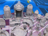 
              24 Piece Space Star Ship Terrain Scenery Miniature 3D Printed Model 28/32mm Scale Sci Fi Science Fiction RPG Tabletop Gaming
            