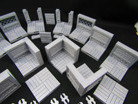 
              15 Tile Set Town Bar Inn Openforge Locking Modular Dungeon Tiles w/ Doors 3D Printed Model Tabletop Game Dungeons and Dragons D&D Open Lock
            