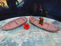 
              Longboat and Rowboat Pair w/ Oars Scatter Terrain Scenery 3D Printed Model 28/32mm Scale Fantasy RPG Tabletop Gaming Dungeons & Dragons
            