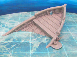 Sunken and Breaching Boat Ship Scatter Terrain Scenery 3D Printed Model 28/32mm Scale Fantasy RPG Tabletop Gaming Dungeons & Dragons