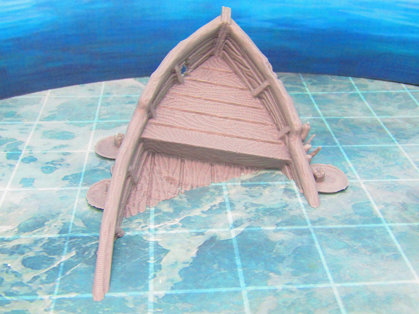 Sunken and Breaching Boat Ship Scatter Terrain Scenery 3D Printed Model 28/32mm Scale Fantasy RPG Tabletop Gaming Dungeons & Dragons